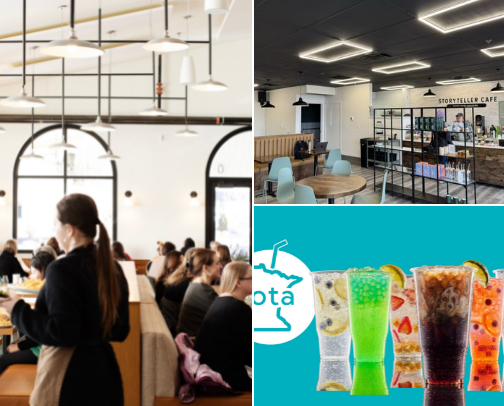 best coffee/food places in the twin cities cover photo collage