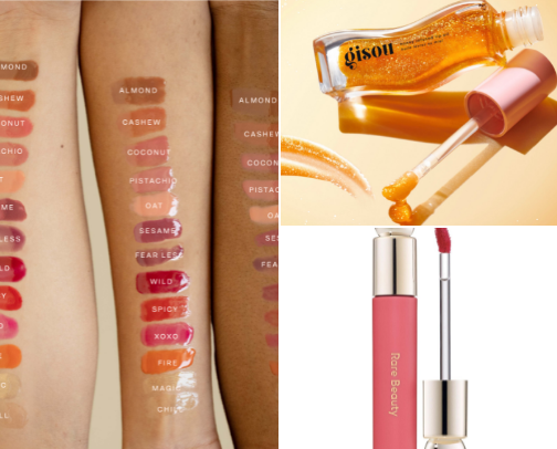 GLASS LIPS?! I PUT 10 VIRAL LIP OILS & GLOSSES TO THE TEST cover photo collage
