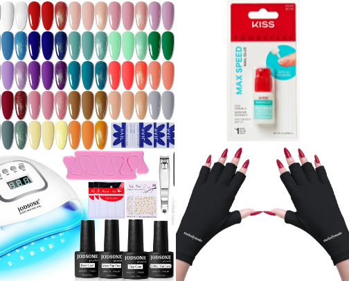 DIY Nails at Home: Boujee on a Budget cover photo collage