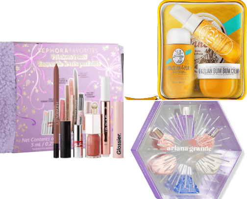 gift sets for holidays cover photo collage