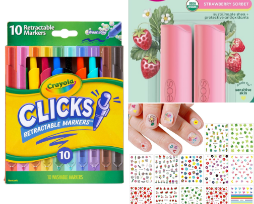 Stocking Stuffers Ideas for Girls - NO Candy! (Ages 4-7) cover photo collage