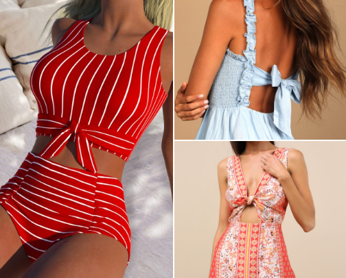 Stylish Fourth of July Women’s Outfits cover photo collage
