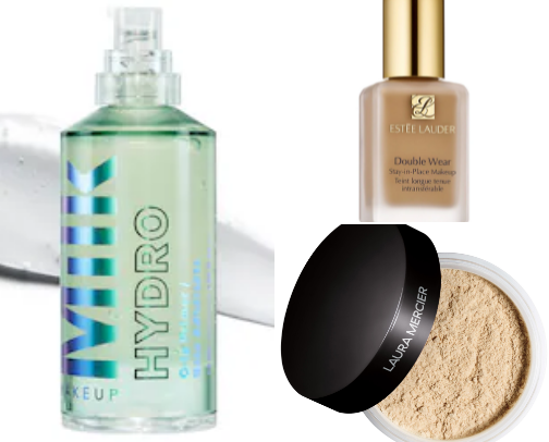 Products for long lasting makeup cover photo collage