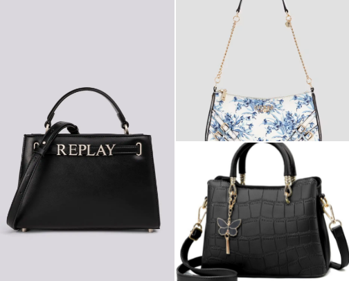 Most beautiful bags cover photo collage