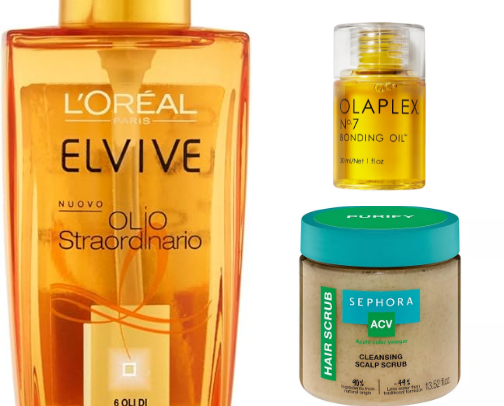 Hair care cover photo collage