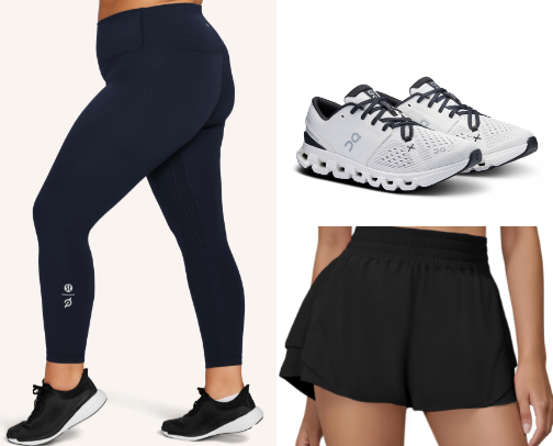 Gym fits and workout must haves cover photo collage