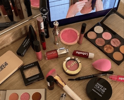 makeup essential cover photo collage