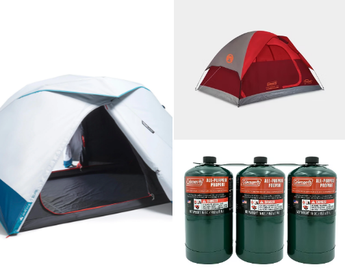 CAMPING SAVING LIST cover photo collage