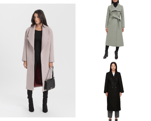 Best Wool Coat for Women cover photo collage