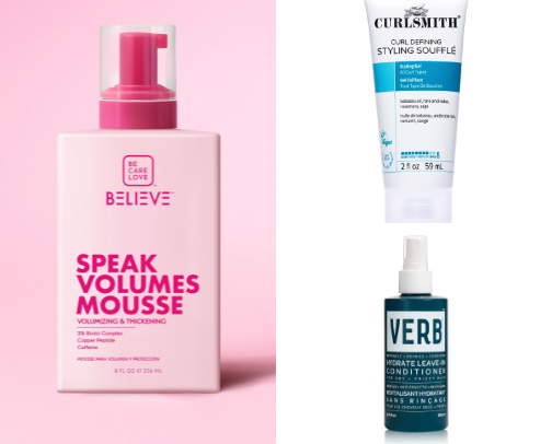 Haircare Routine For Thin, Frizzy, Low Density Wavy Hair cover photo collage