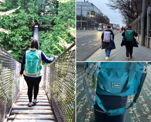 Travel Light, Live Large: My Go-To Flight Favorites cover photo collage