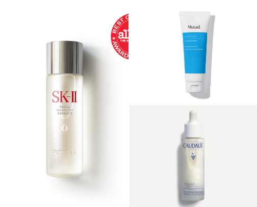 Beauty essentials cover photo collage