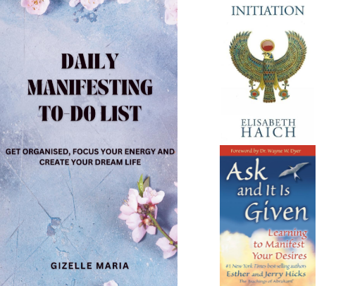 Spiritual Development Books cover photo collage