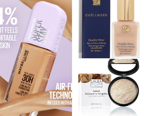 Best Foundation for Oily & Dull Skin 2026, Tropical Weather Makeup cover photo collage