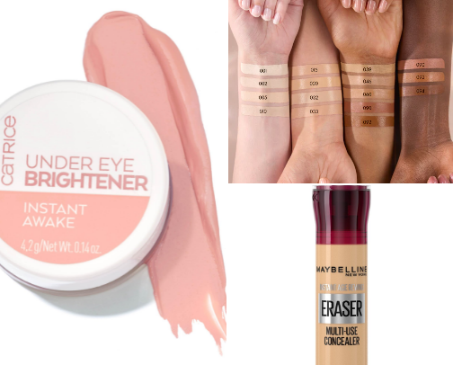 concealers cover photo collage