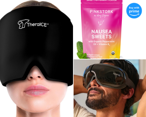 Chronic Migraine Necessities cover photo collage