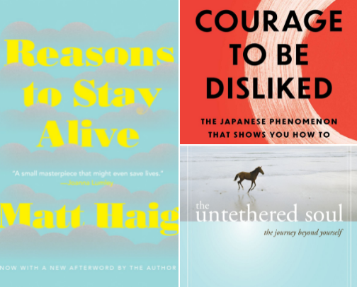 Life-Changing Reads 📚 cover photo collage