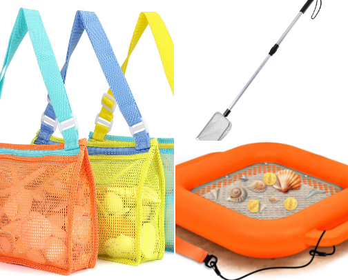 Necessities for shelling!!🐚 cover photo collage