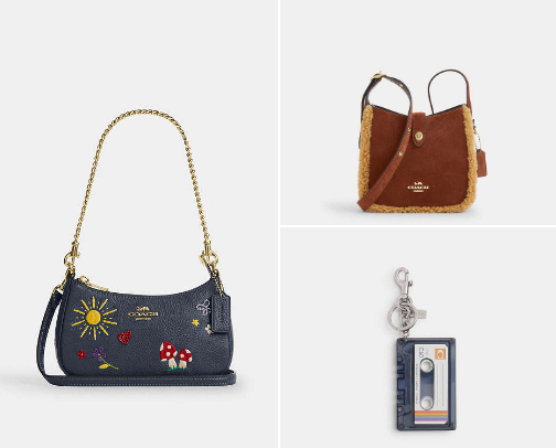 Coach finds UNDER $200 cover photo collage