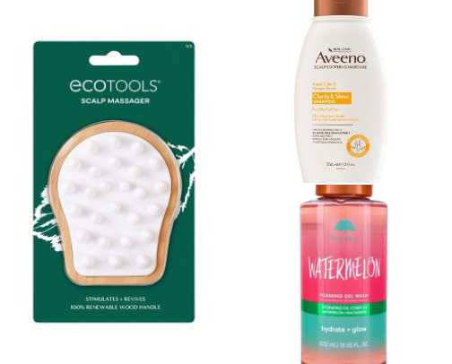 Things that are a must in a Sunday reset shower! cover photo collage