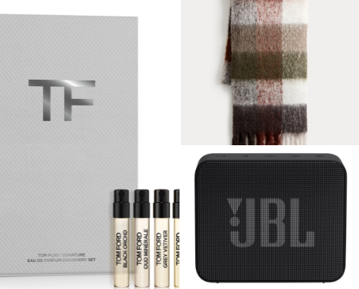 Christmas gifting for him under £30 cover photo collage