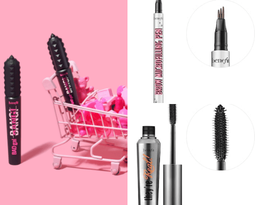 Best from Benefit cosmetics 💄 cover photo collage