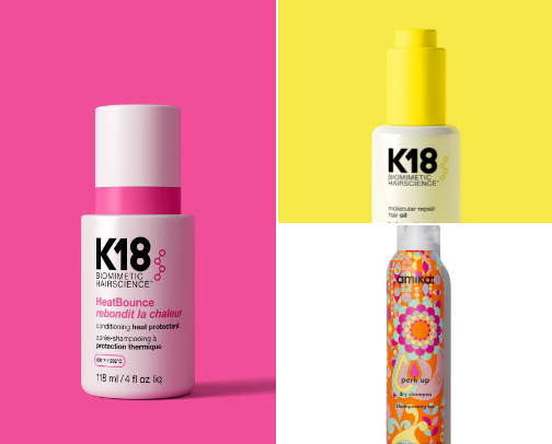 Hair product must haves from a hairstylist 🤍 cover photo collage