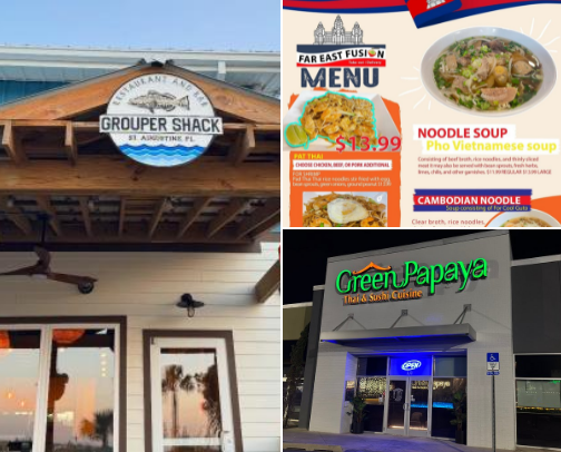 My top Saint Augustine recs cover photo collage