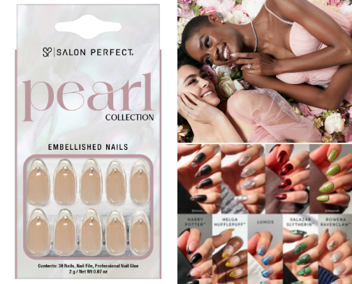 Press ons + nail care recs 💓 cover photo collage