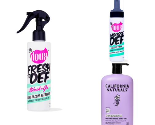 Curly Hair Must Haves cover photo collage