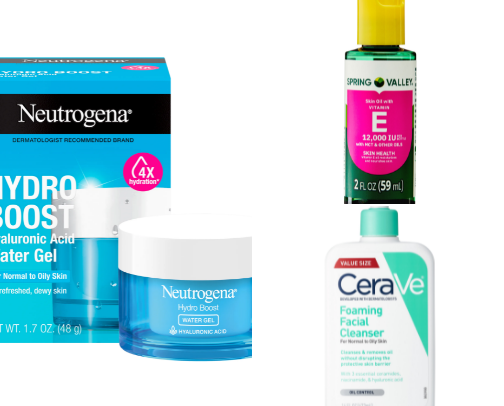 affordable facial skincare recommendations for glowing skin 🧖🏾‍♀️🧼🫧 cover photo collage