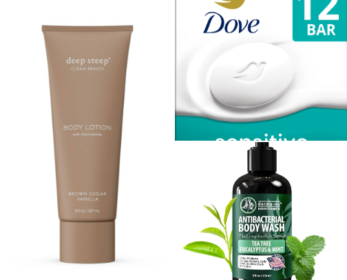 Body care to look and smell fresh!! 🫧 cover photo collage