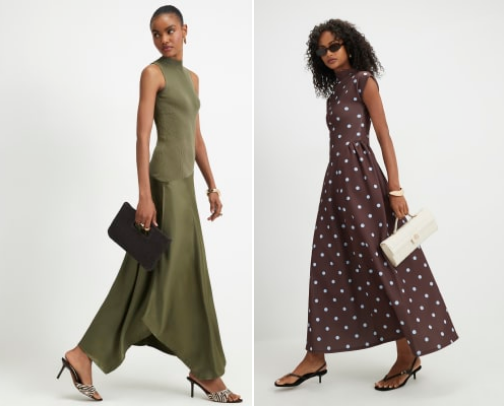 River Island maxi dresses that I like🖤 cover photo collage