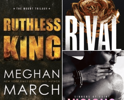 Darkish/Darker Romance Book Recs cover photo collage