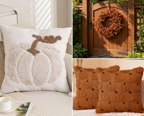 Under $50 Fall Home Transformation - Walmart Edition cover photo collage