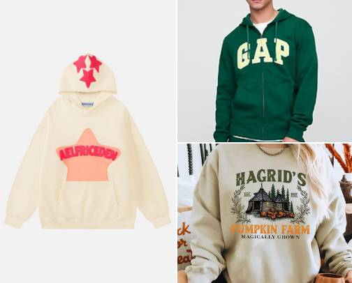 HOODIES AND SWEATERS cover photo collage