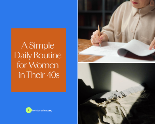 Everyday Life for Women in Their 40s cover photo collage