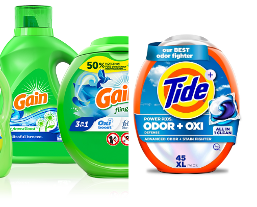 Household & cleaning Supplies cover photo collage