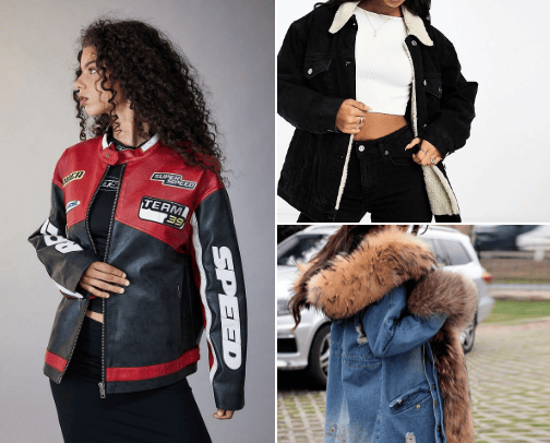 Ladies / Women's  Fashionable Jackets 🧥 cover photo collage