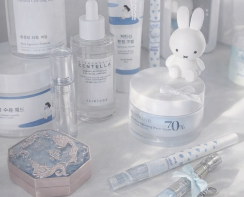 top 3 skincare from each category ♡ ˚ . ᵎᵎ cover photo collage