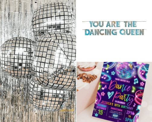 Discoo Night cover photo collage