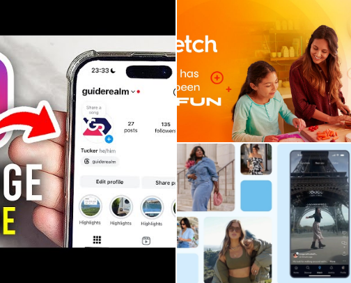My socials cover photo collage