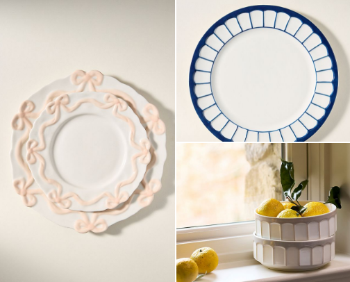 Dishware essentials in my apartment cover photo collage