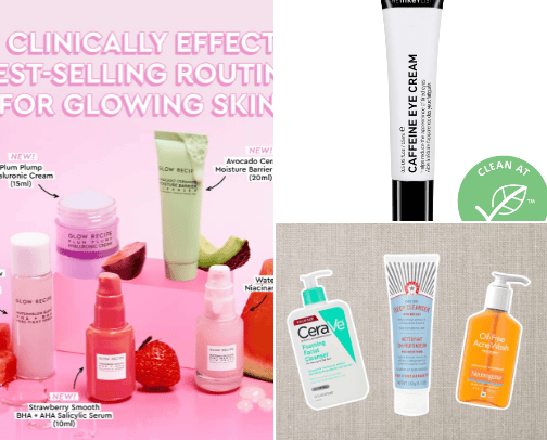 My Fav Skincare Products I'm Curently using! cover photo collage