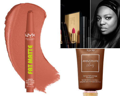 Painted, powdered, and unbothered at 47! cover photo collage