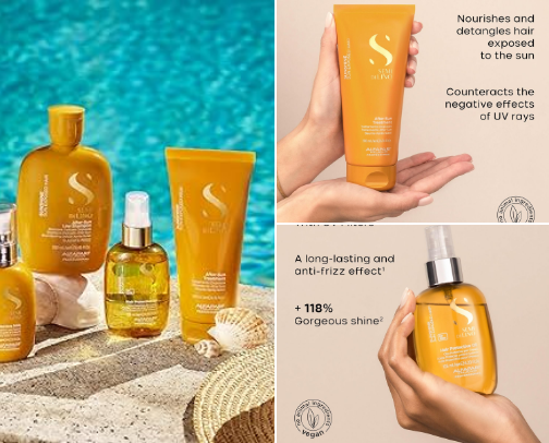 Summer-Proof Your Hair cover photo collage