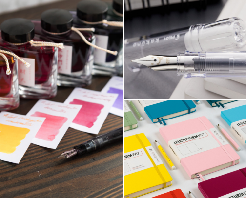 Fountain Pens for Beginners cover photo collage