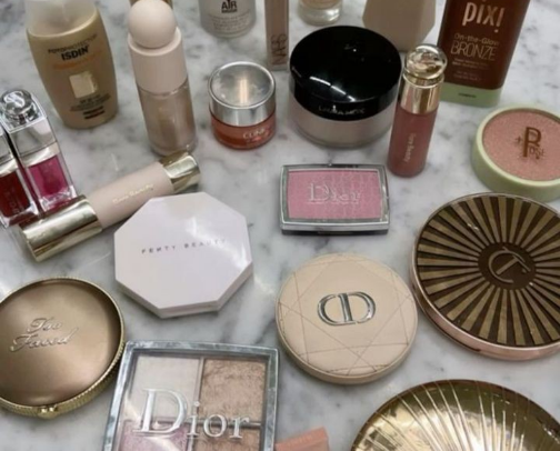 Makeup for oily skin cover photo collage