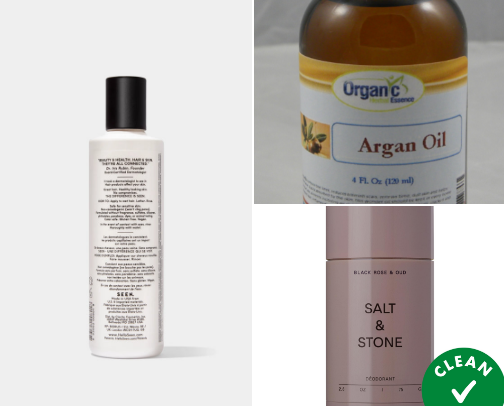 Clean ingredient products we use! cover photo collage