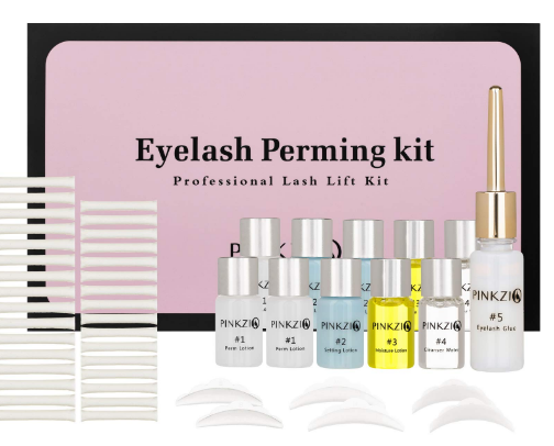 Lash lift kit cover photo collage